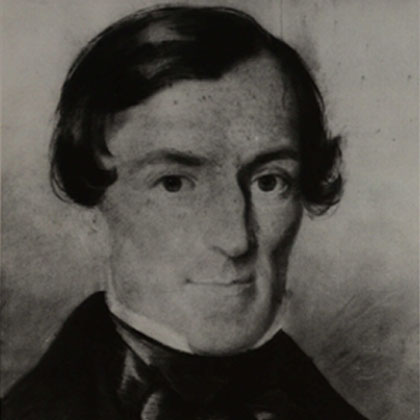 Portrait of George Boole as a Young Man