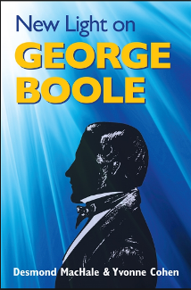 Book cover New Light on George Boole by Desmond MacHale and Yvonne Cohen
