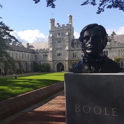 Boole Bust outside UCC Boole Library, University College Cork, Ireland